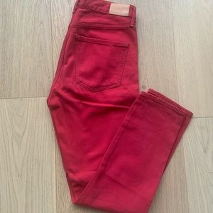Citizens of Humanity Liya Jeans - Red Size 25